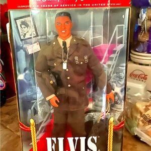 Elvis Presley Action Figure in Military Uniform